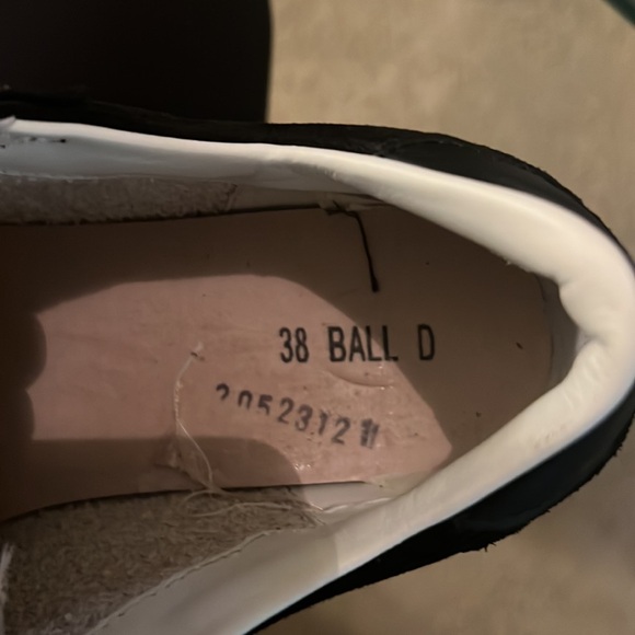 Golden Goose Black and White Sneakers - Picture 8 of 9